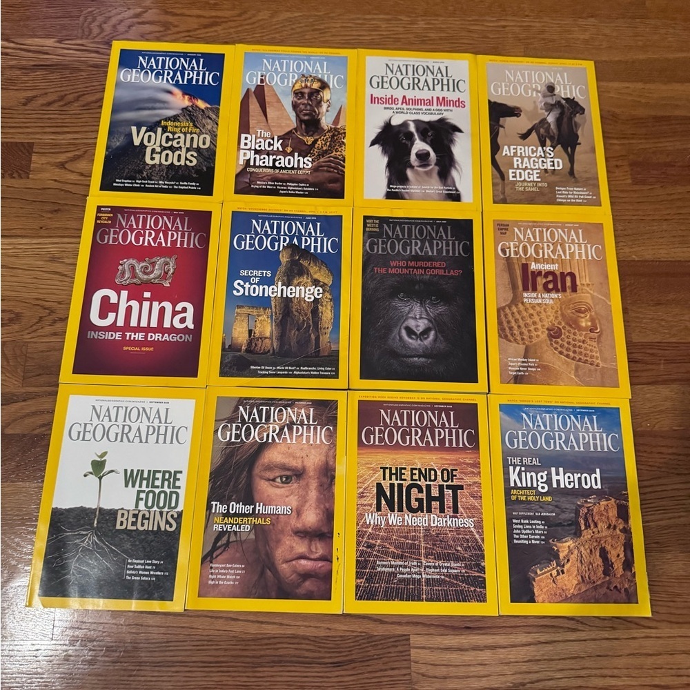 National Geographic 2008 - Complete with Maps